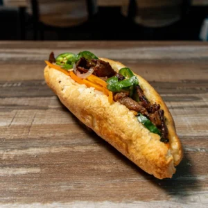 B8.)Banh Mi Bo (Grilled Lemongrass Beef)
