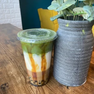 Brown Sugar Matcha Latte